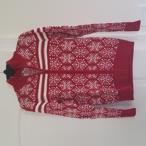 Talbots Womens Zipper Down Sweater Size Small - Picture 1 of 7